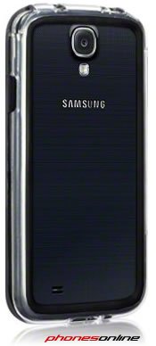 Samsung Galaxy S4 Bumper Case Black-Clear