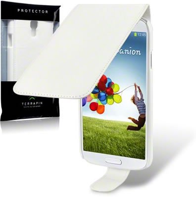 Samsung Galaxy S4 i9500 Flip Case White