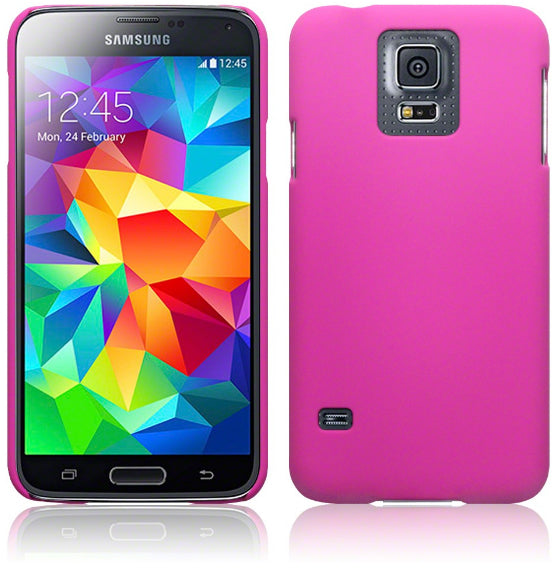 Samsung Galaxy S5 G900 Hard Shell Cover - Pink
