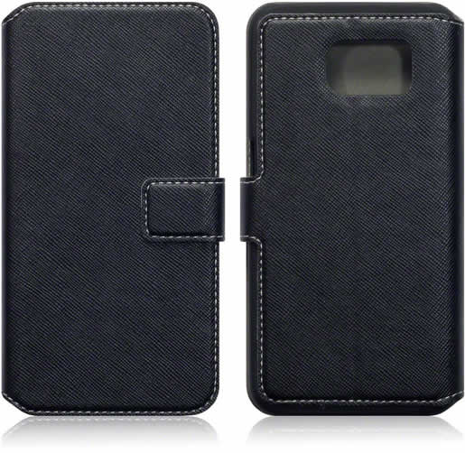 Samsung Galaxy S6 Low Profile Wallet Case - Black