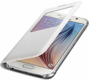 Samsung Galaxy S6 S-View Case EF-CG920PWE - White