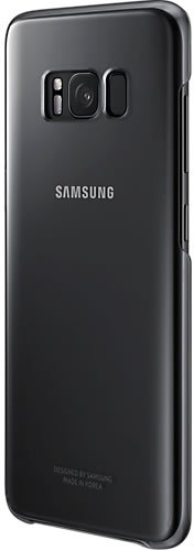 Samsung Galaxy S8 Clear Cover EF-QG950CBEGWW - Black