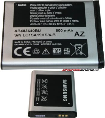 Samsung AB483640BU Genuine Battery for C3050