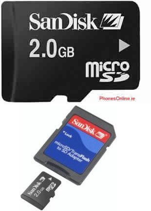 2GB MicroSD Memory Card