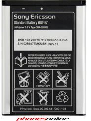 Sony Ericsson BST-37 Original Battery