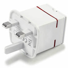 Load image into Gallery viewer, Universal 2 Amp Twin USB 3-Pin Mains Charger