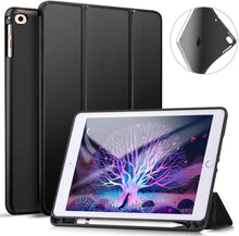 Load image into Gallery viewer, Apple iPad Mini 6 (2021) Stand Wallet Case - Black