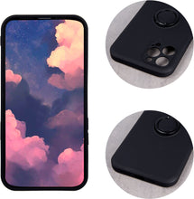 Load image into Gallery viewer, Samsung Galaxy A54 5G Finger Grip Protective Silicon Cover - Black