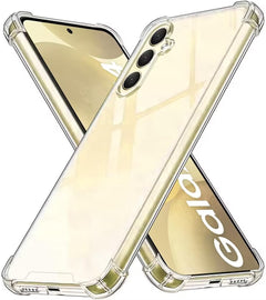 Samsung Galaxy S25 Edge Gel Bumper Shock Proof Cover - Transparent