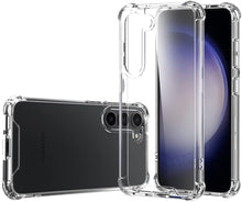 Load image into Gallery viewer, Samsung Galaxy S23 Gel Bumper Shock Proof Cover - Transparent