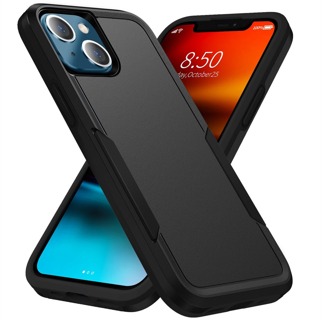 iPhone 8 Dual Pro Hard Shell Cover - Black