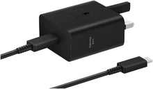 Load image into Gallery viewer, Samsung EP-T4511X 45W USB-C 3-Pin Charger with USB-C Cable