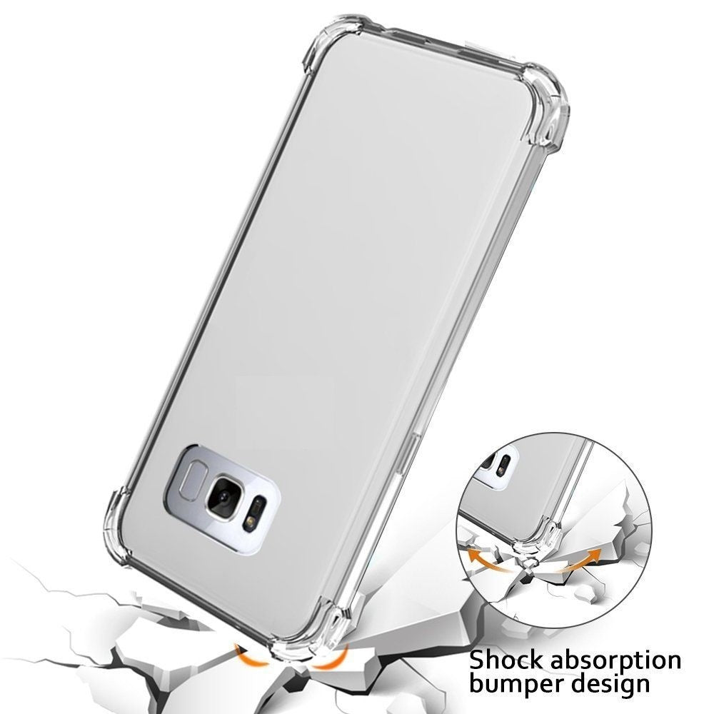 iPhone 14 Anti-Shock Gel Cover - Clear Transparent