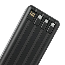 Load image into Gallery viewer, 20,000mAh Solar Power Bank with Multifunction Cables