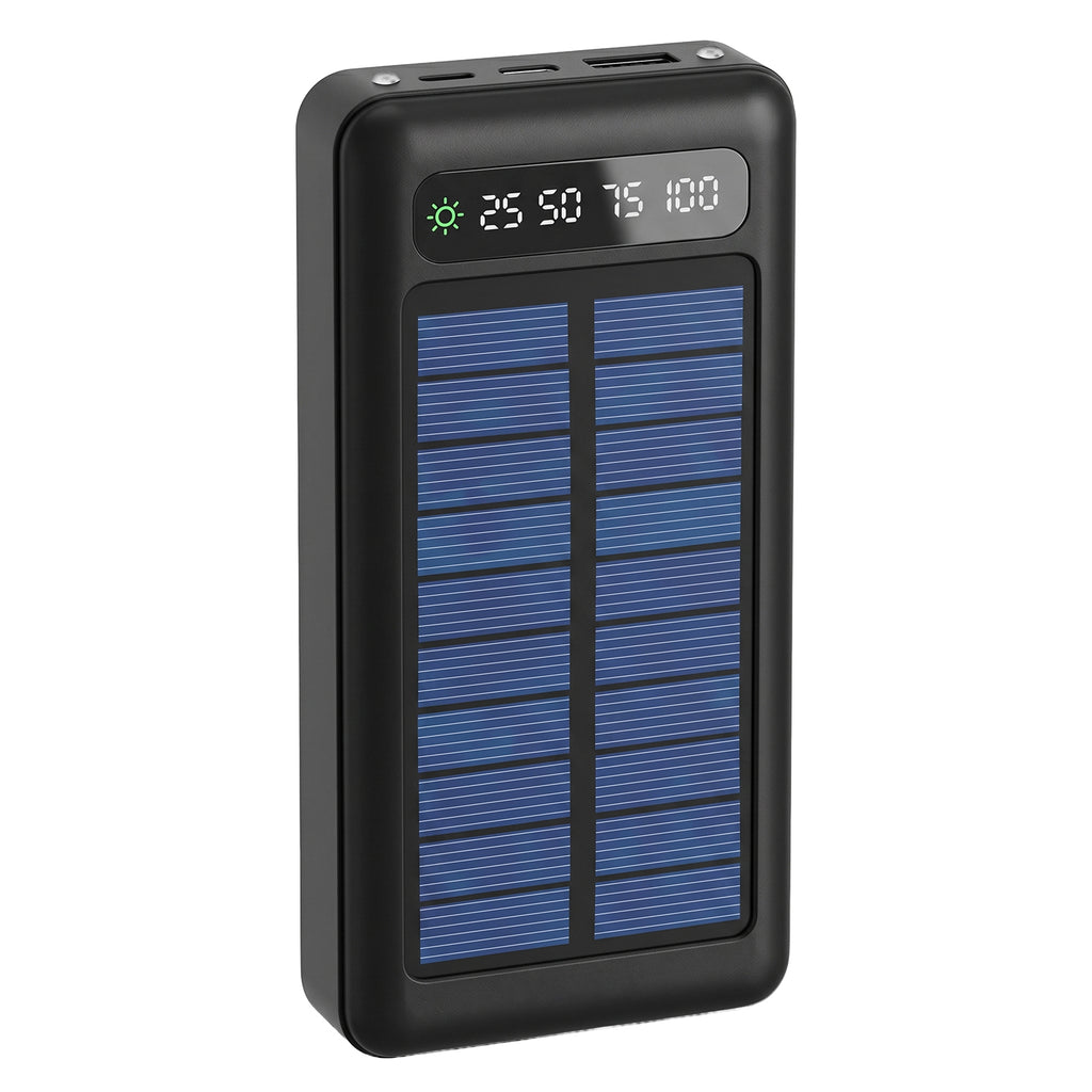 20,000mAh Solar Power Bank with Multifunction Cables