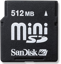 Load image into Gallery viewer, 512MB miniSD Memory Card