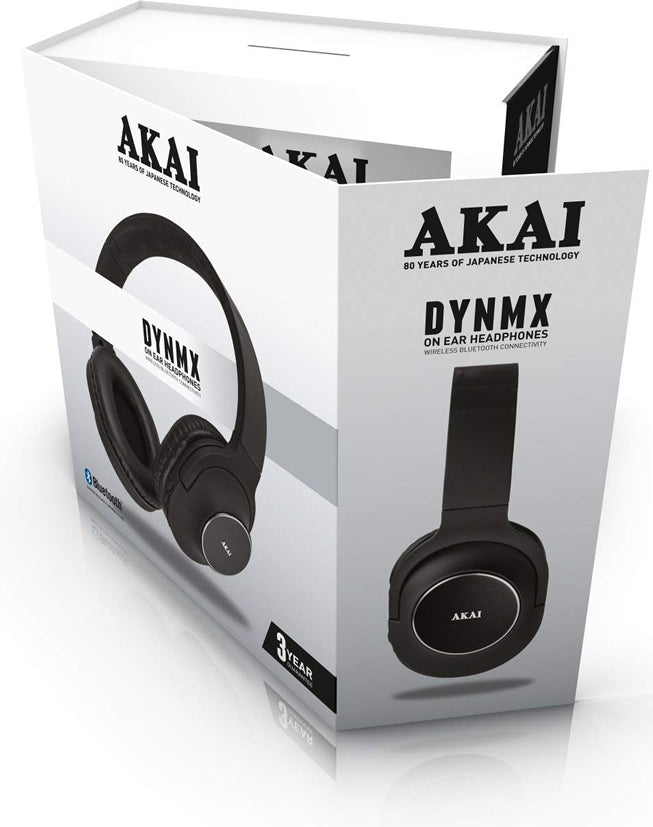 Akai A58069JB DYNMX On-Ear Bluetooth Headphones