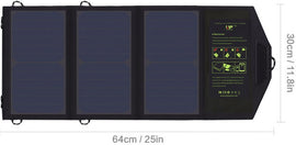 AllPowers SP5V21W 2.4A Foldable Solar Panel