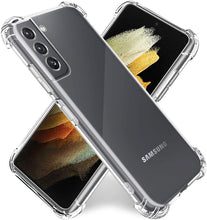 Load image into Gallery viewer, Samsung Galaxy S21 Shockproof Cover Clear / Transparent
