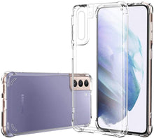 Load image into Gallery viewer, Samsung Galaxy S21 Shockproof Cover Clear / Transparent