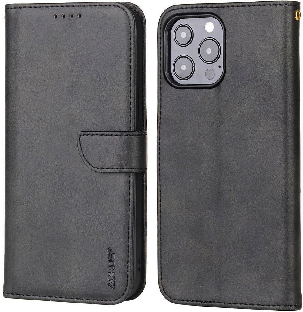 Samsung Galaxy A02s Wallet Case - Black