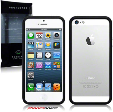 Apple iPhone 5 / 5S Bumper Case Black