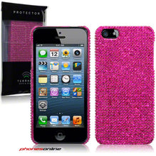 Load image into Gallery viewer, Apple iPhone 5/5S Diamante Case Pink