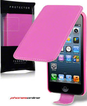 Load image into Gallery viewer, Apple iPhone 5 / 5S / SE Flip Case Pink