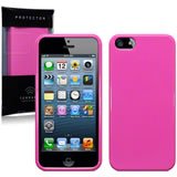 Load image into Gallery viewer, Apple iPhone 5 / 5S / SE Protective Gel Skin Pink