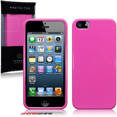 Apple iPhone 5 / 5S / SE Protective Gel Skin Pink