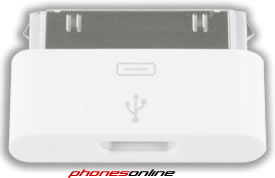 Apple iPhone MicroUSB Adapter for iPhone 4S / 4 / 3GS