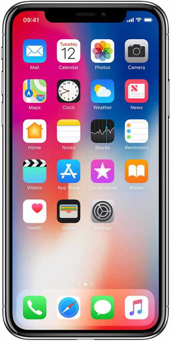 Apple iPhone X 64GB Pre-Owned Excellent - Silver
