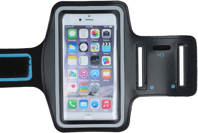 Universal Sports Armband (Up to 6.2 inches) Case - Black