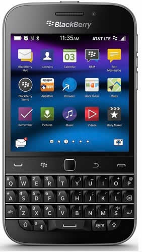 Blackberry Classic Q20 Refurbished SIM Free - Black