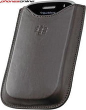 Load image into Gallery viewer, Blackberry Bold 9900 Leather Case Dark Brown