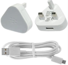 Load image into Gallery viewer, Blackberry HDW-29714-002 3-Pin MicroUSB Mains Charger