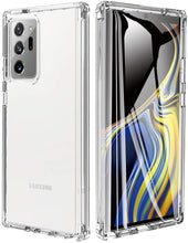 Load image into Gallery viewer, Samsung Galaxy Note 20 Ultra 5G Gel Bumper Rugged Cover - Transparent Clear