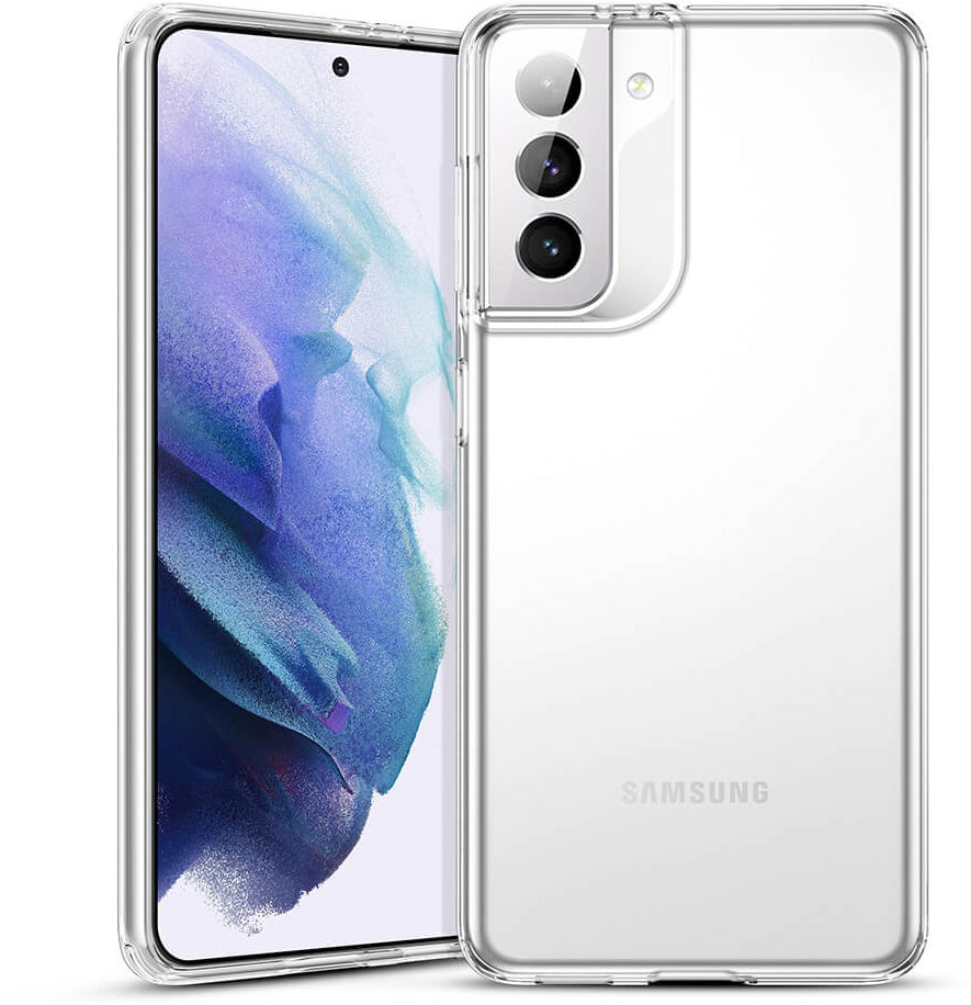Samsung Galaxy S21 Gel Cover - Clear Transparent