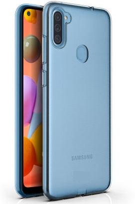Samsung Galaxy A11 Gel Cover - Clear Transparent