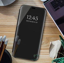 Load image into Gallery viewer, Samsung Galaxy A51 Clear View Wallet Case - Black