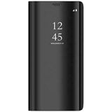 Load image into Gallery viewer, Huawei P Smart Pro Clear View Wallet Case - Black