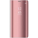 Load image into Gallery viewer, Samsung Galaxy A20e Clear View Wallet Case - Rose Gold Pink