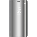 Load image into Gallery viewer, Huawei Y6 2019 Clear View Wallet Case - Silver