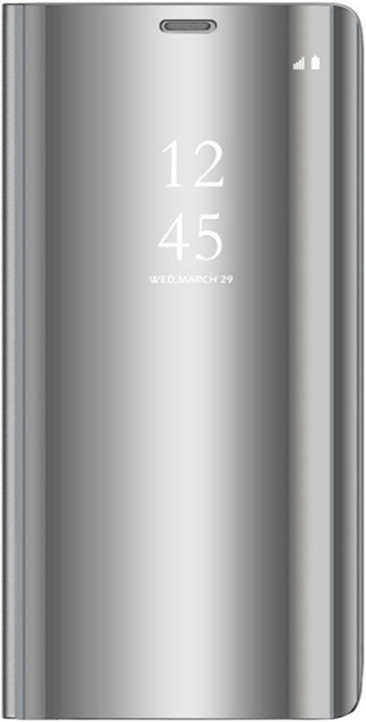 Samsung Galaxy A51 Clear View Wallet Case - Silver