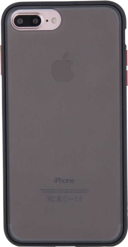 Huawei P30 Lite Coloured Buttons Protective Cover - Black