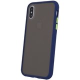 Load image into Gallery viewer, Apple iPhone SE 2 (2020) Hard Shell Coloured Buttons Cover - Blue