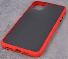 Load image into Gallery viewer, Apple iPhone 8 Hard Shell Coloured Buttons Cover - Red
