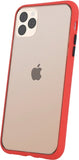 Apple iPhone SE 2 (2020) Hard Shell Coloured Buttons Cover - Red