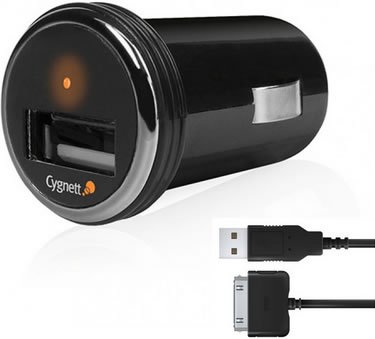 USB Car Charger for iPhone 3G, 3GS, 4, 4S