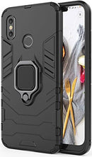 Load image into Gallery viewer, iPhone SE 2 2020 Defender Armor Rugged Case with Ring Holder - Black